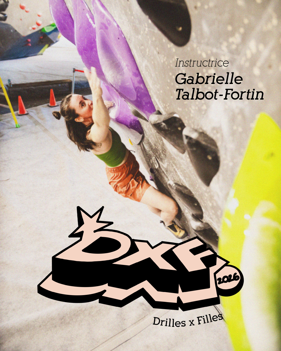 Gabrielle Talbot-Fortin, instigatrice du mouvement Blocs X Filles